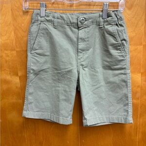Zara boys Khaki Flat Front Shorts